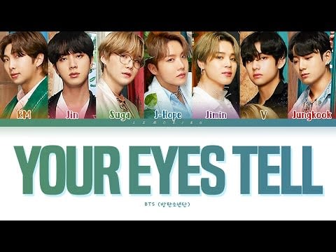 Terjemahan Lirik BTS Your Eyes tell